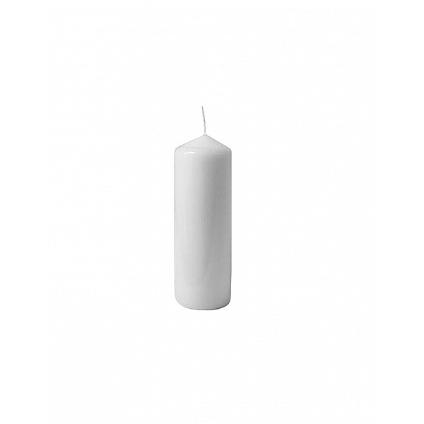 Κερί κορμός 4Α 6x17 λευκό