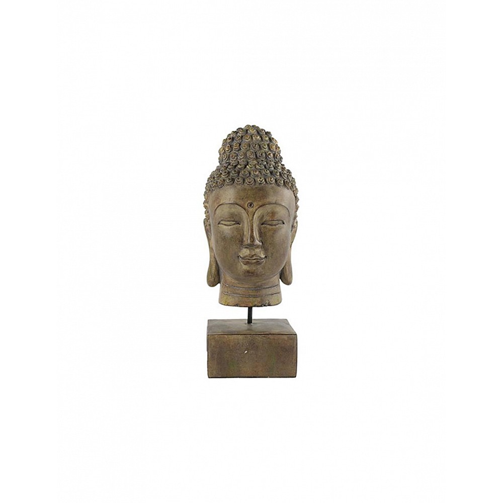 Κεφάλι Βούδα κεραμικό  σε σταντ 19x41,5