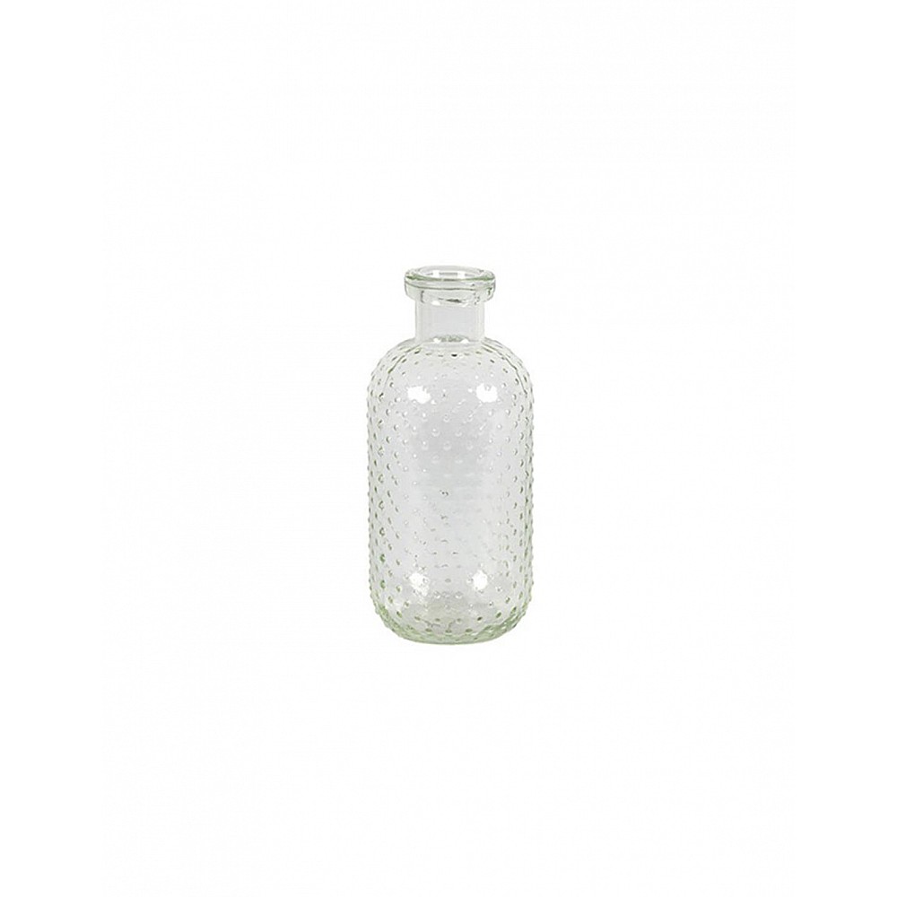 Βάζο μπουκάλι γυάλινο γυάλινο διάφανο 11x24,5