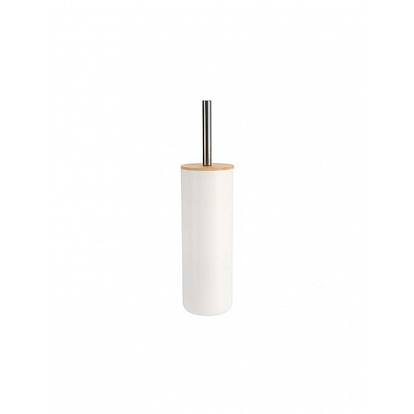 Πιγκάλ πλαστικό λευκό με bamboo