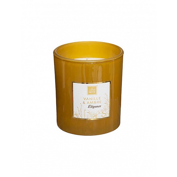 Ποτήρι με αρωματικό κερί amber σε κουτί 8x9
