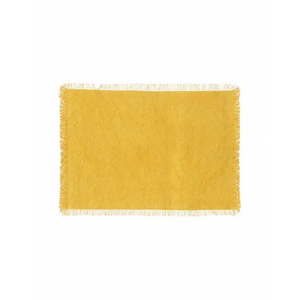 Σουπλά βαμβακερό MAHA κίτρινο 45x30