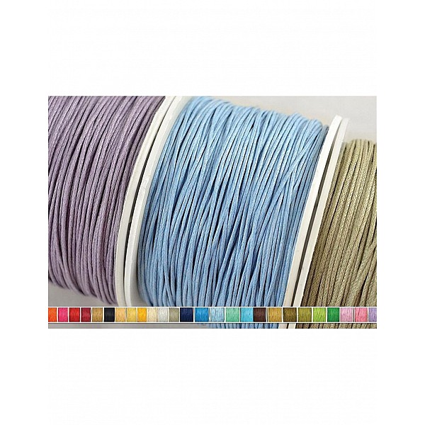 THIN WAX CORD 1mmx100m