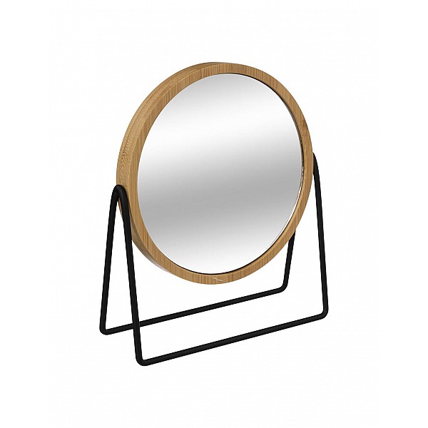 Καθρέπτης bamboo σε βάση (ΖΟΟΜ x3) 17,5x20,5