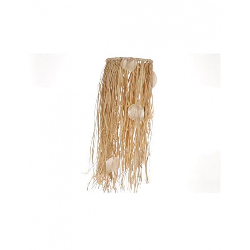 Διακοσμητικό κρεμαστό raffia με capiz 28X90εκ.