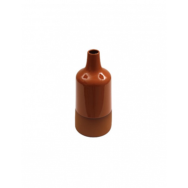 Βάζο/ μπουκάλι κεραμικό terracotta 14X30,5CM