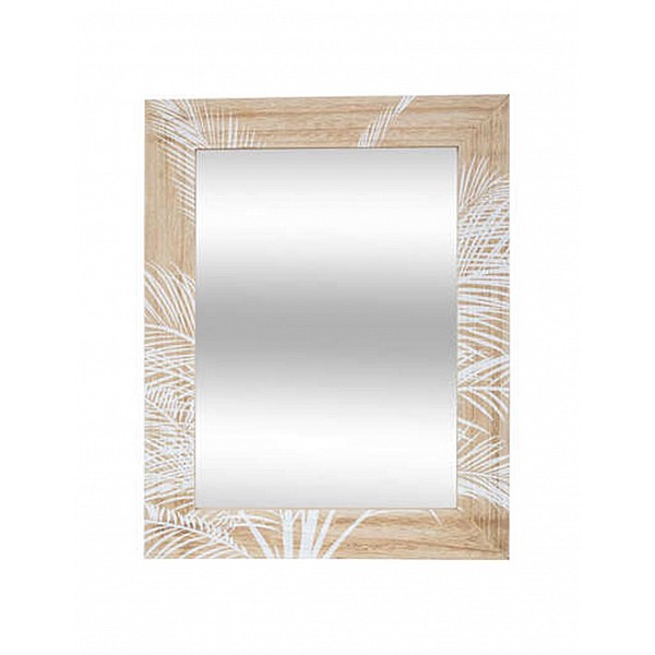 Καθρέπτης ξύλινο ELDA με σχέδιο/α 50x65