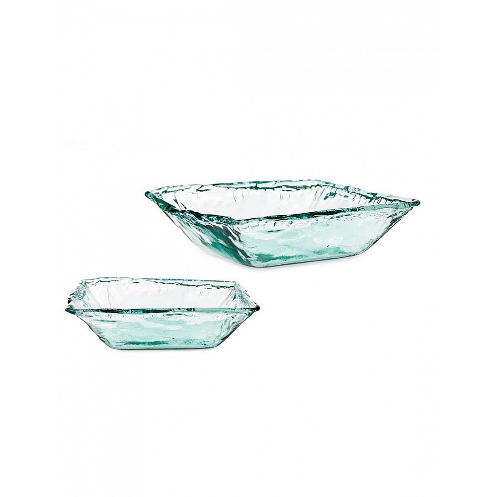 Μπωλ Recycle glass 23x23x8cm