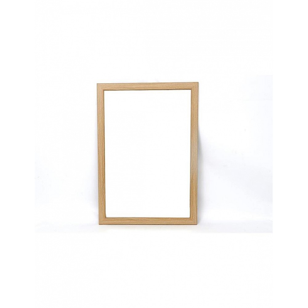 Καθρεπτης ξύλινος φυσικό 99x69cm