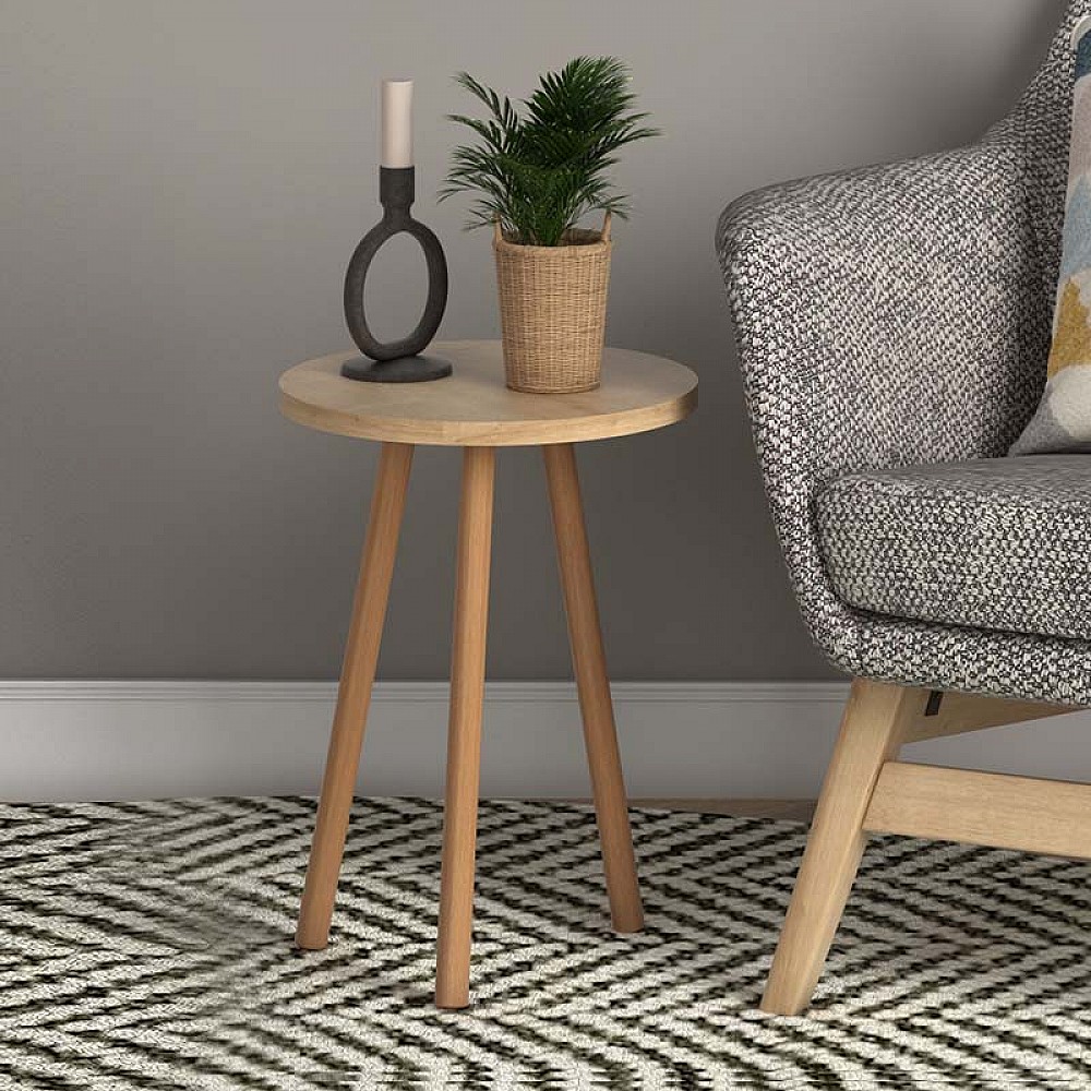 Βοηθητικό τραπεζάκι Roma Megapap από μελαμίνη χρώμα pine oak 33,5x33,5x46εκ. Βοηθητικό τραπεζάκι Roma Megapap από μελαμίνη χρώμα pine oak 33,5x33,5x46εκ.