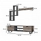 Σύνθεση τηλεόρασης Lonsa Megapap χρώμα γκρι 160x35x40εκ. Σύνθεση τηλεόρασης Lonsa Megapap χρώμα γκρι 160x35x40εκ.