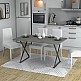 Τραπέζι Bette Megapap χρώμα γκρι σκυροδέματος 140x80x76εκ. Τραπέζι Bette Megapap χρώμα γκρι σκυροδέματος 140x80x76εκ.