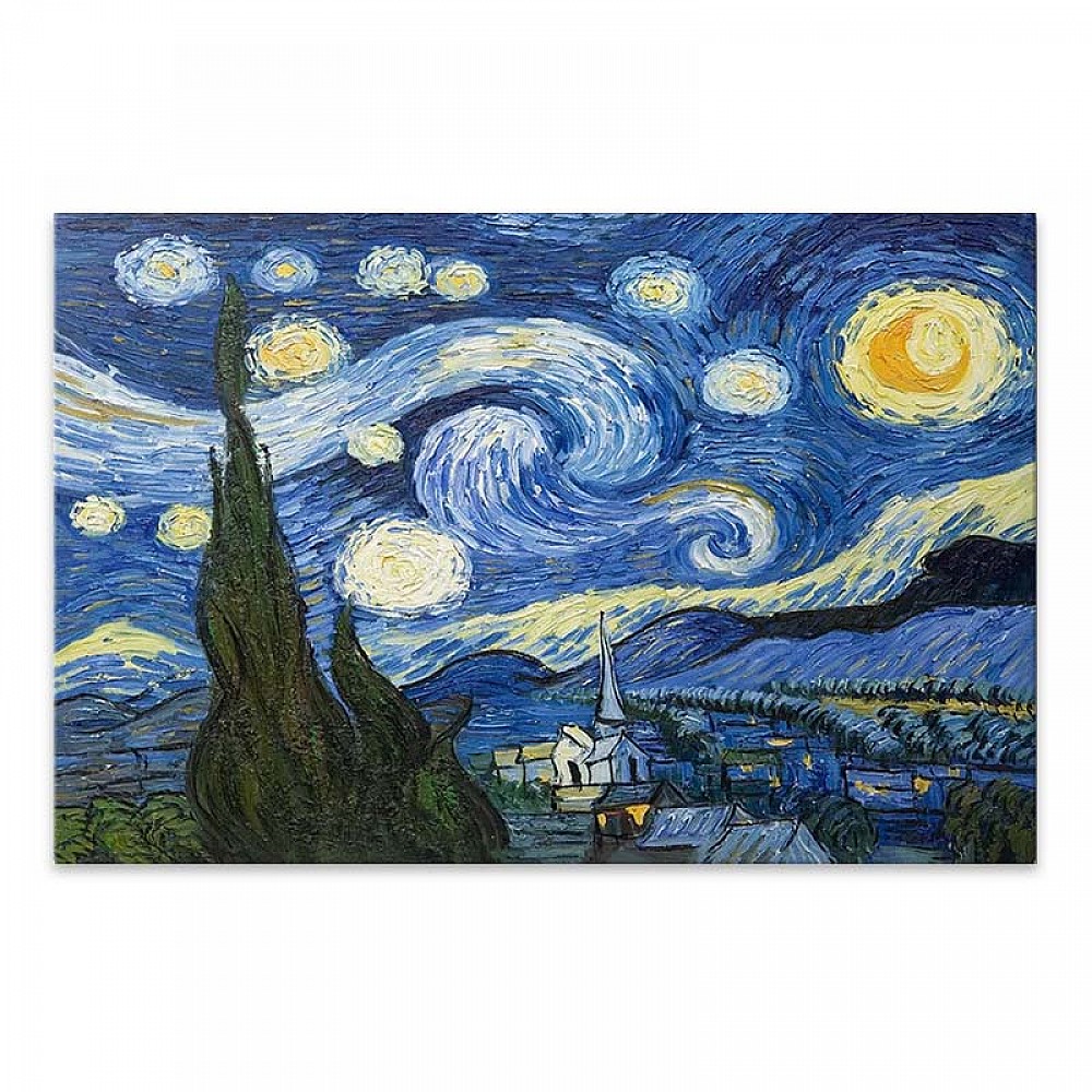 Πίνακας σε καμβά "Starry Night" Megapap ψηφιακής εκτύπωσης 100x70x3εκ. Πίνακας σε καμβά "Starry Night" Megapap ψηφιακής εκτύπωσης 100x70x3εκ.
