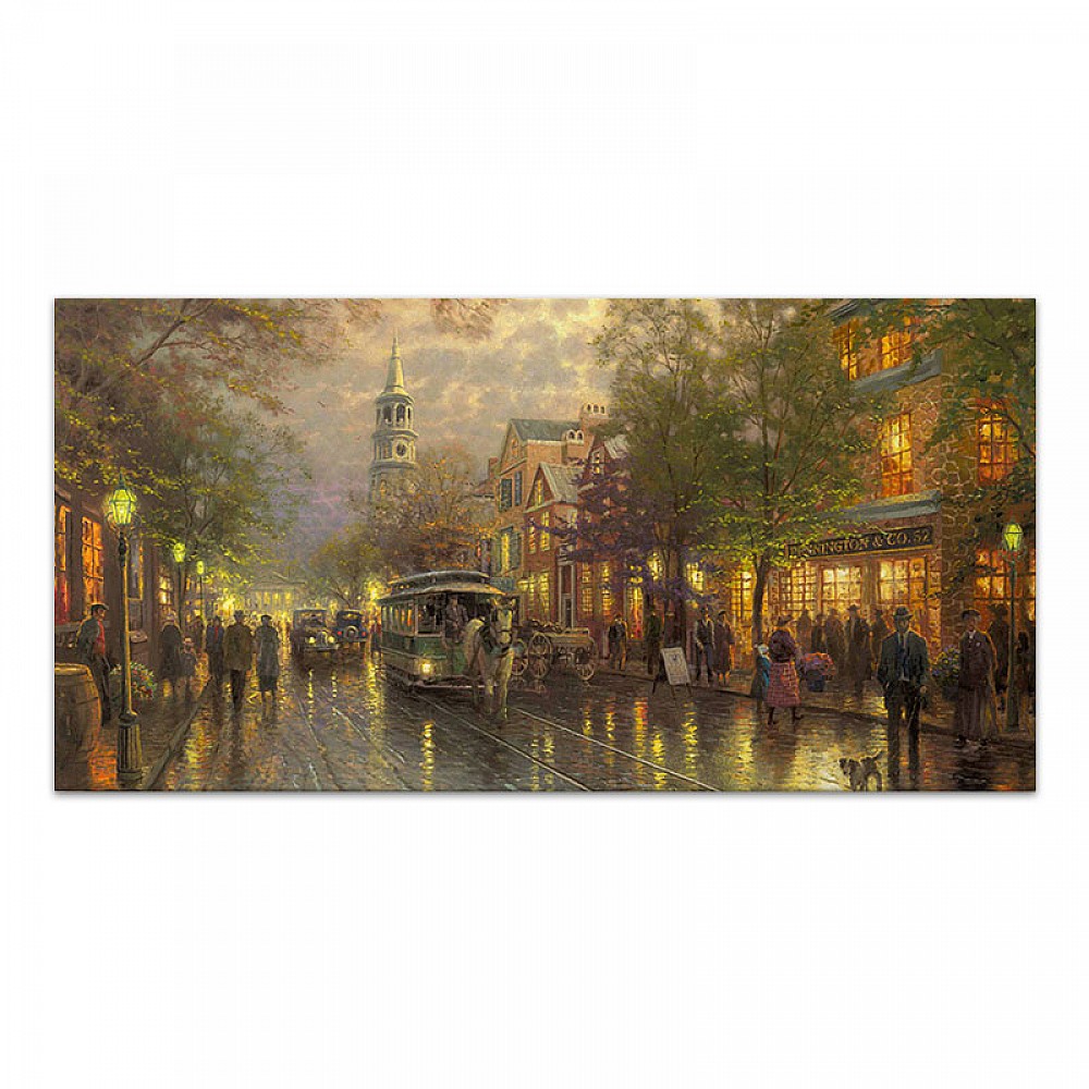 Πίνακας σε καμβά "Wet Streets" Megapap ψηφιακής εκτύπωσης 140x70x3εκ. Πίνακας σε καμβά "Wet Streets" Megapap ψηφιακής εκτύπωσης 140x70x3εκ.