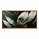 Πίνακας σε καμβά "Exotic Flower" Megapap ψηφιακής εκτύπωσης με κορνίζα χρώμα χρυσό 140x70x3εκ. Πίνακας σε καμβά "Exotic Flower" Megapap ψηφιακής εκτύπωσης με κορνίζα χρώμα χρυσό 140x70x3εκ.
