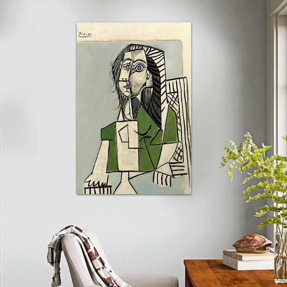 Πίνακας σε καμβά "Seated Woman" Megapap ψηφιακής εκτύπωσης 60x90x3εκ. Πίνακας σε καμβά "Seated Woman" Megapap ψηφιακής εκτύπωσης 60x90x3εκ.