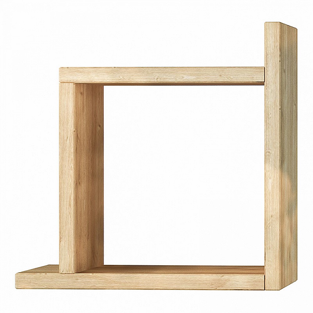 Ραφιέρα τοίχου Box Megapap χρώμα φυσικό οξιάς 30x22x30εκ. Ραφιέρα τοίχου Box Megapap χρώμα φυσικό οξιάς 30x22x30εκ.