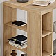 Γραφείο εργασίας Colmar Megapap χρώμα sapphire oak 140x60x75εκ Γραφείο εργασίας Colmar Megapap χρώμα sapphire oak 140x60x75εκ