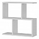 Βοηθητικό τραπεζάκι Homemania Megapap χρώμα λευκό 60x20x60εκ. Βοηθητικό τραπεζάκι Homemania Megapap χρώμα λευκό 60x20x60εκ.