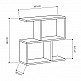 Βοηθητικό τραπεζάκι Homemania Megapap χρώμα λευκό 60x20x60εκ. Βοηθητικό τραπεζάκι Homemania Megapap χρώμα λευκό 60x20x60εκ.