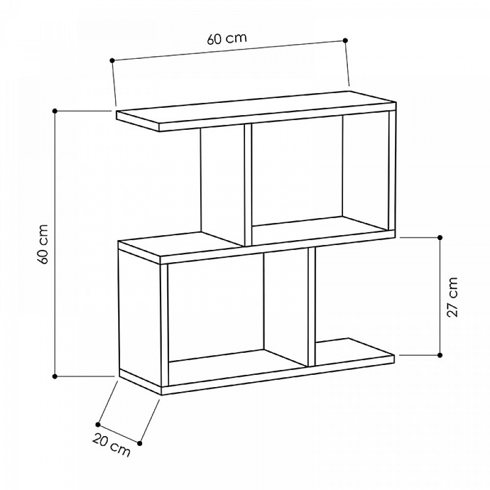 Βοηθητικό τραπεζάκι Homemania Megapap χρώμα λευκό 60x20x60εκ. Βοηθητικό τραπεζάκι Homemania Megapap χρώμα λευκό 60x20x60εκ.