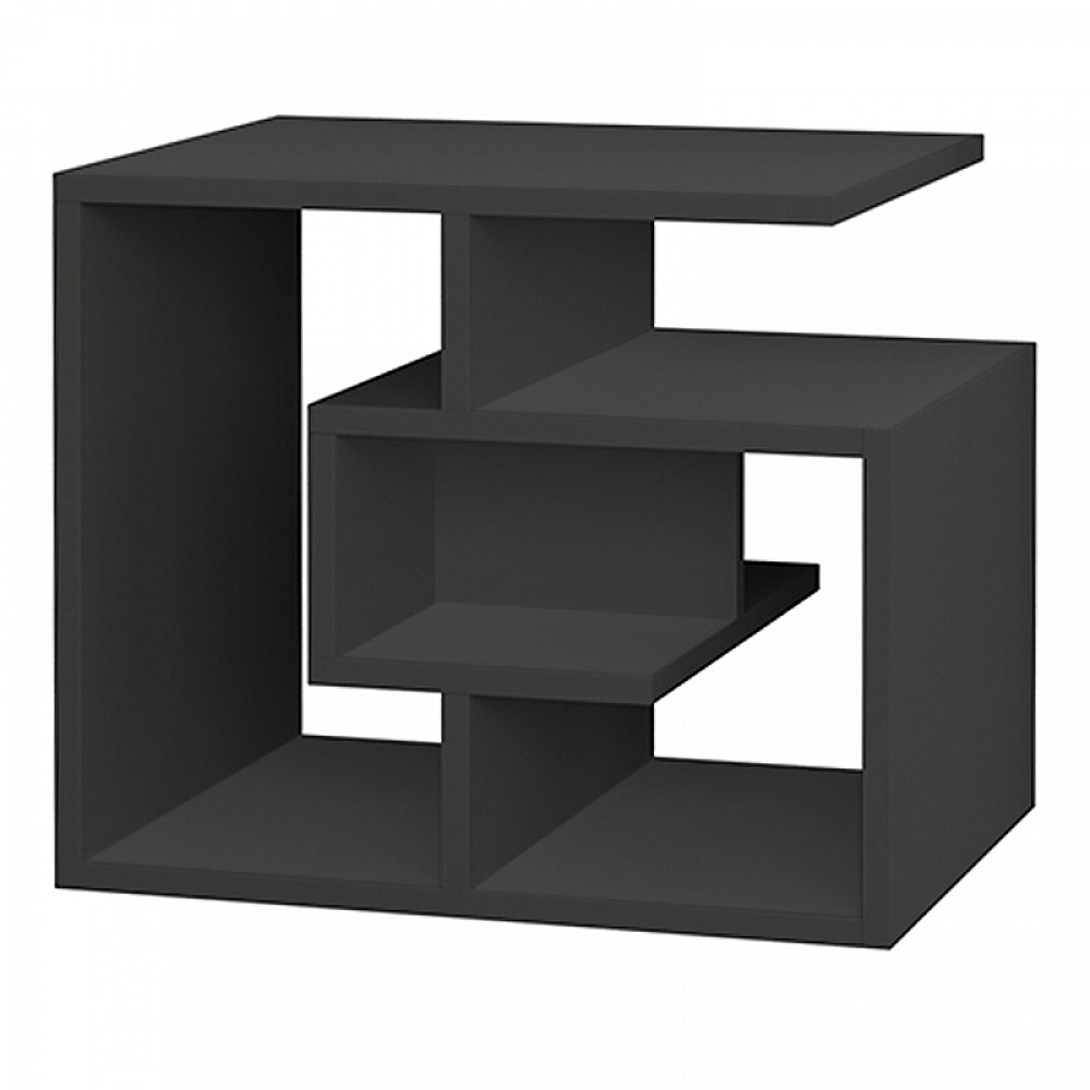 Βοηθητικό τραπεζάκι Labirent Megapap χρώμα ανθρακί 54x40x45εκ. Βοηθητικό τραπεζάκι Labirent Megapap χρώμα ανθρακί 54x40x45εκ.