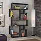 Βιβλιοθήκη Karmato Megapap χρώμα ανθρακί 96x25,5x168,5εκ. Βιβλιοθήκη Karmato Megapap χρώμα ανθρακί 96x25,5x168,5εκ.