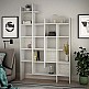 Βιβλιοθήκη Manco Megapap χρώμα λευκό 122x25,5x188εκ. Βιβλιοθήκη Manco Megapap χρώμα λευκό 122x25,5x188εκ.