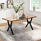 Τραπέζι Walter Megapap Mdf - μεταλλικό χρώμα ακακίας 160x80x75εκ. Τραπέζι Walter Megapap Mdf - μεταλλικό χρώμα ακακίας 160x80x75εκ.