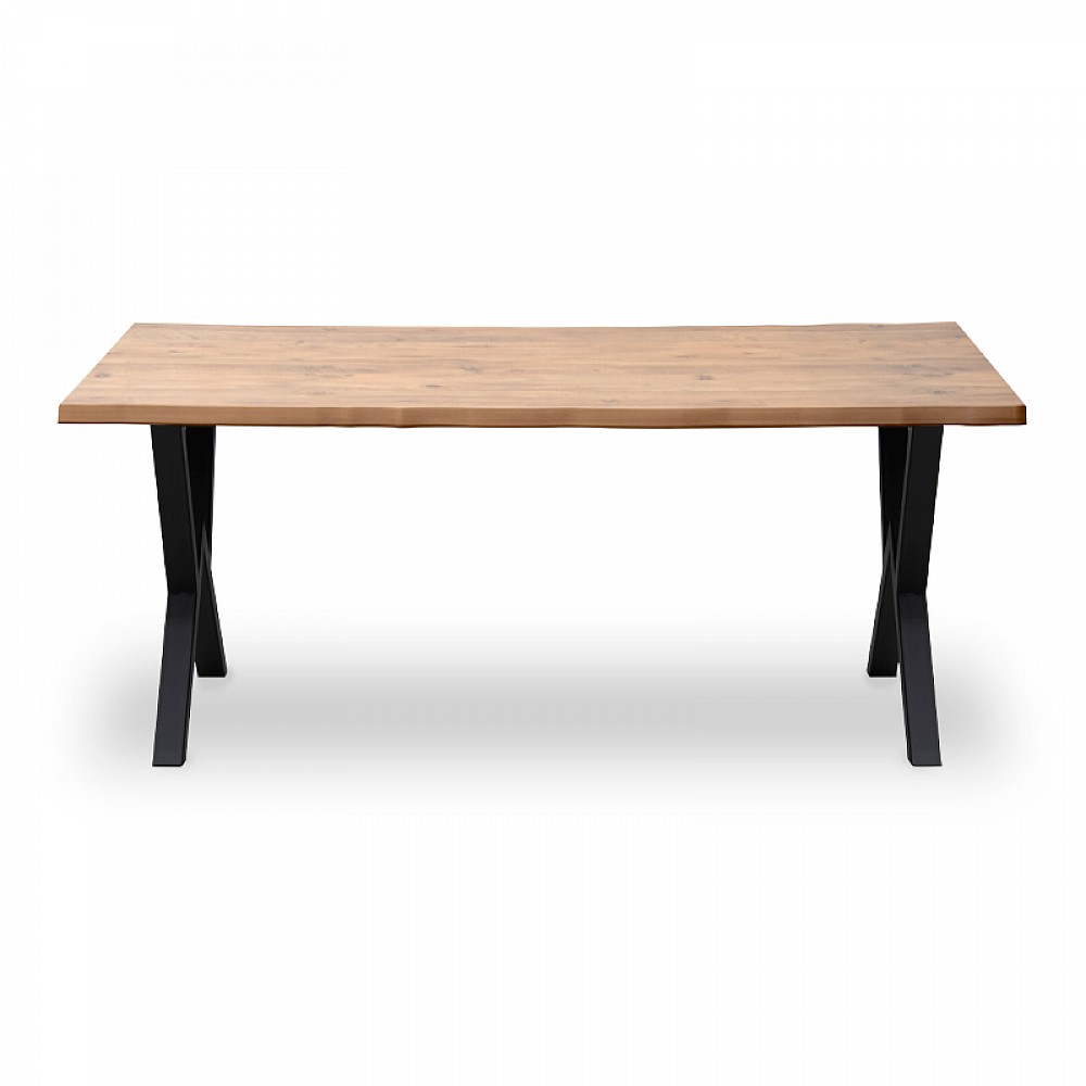 Τραπέζι Walter Megapap Mdf - μεταλλικό χρώμα ακακίας 160x80x75εκ. Τραπέζι Walter Megapap Mdf - μεταλλικό χρώμα ακακίας 160x80x75εκ.