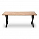 Τραπέζι Walter Megapap Mdf - μεταλλικό χρώμα ακακίας 160x80x75εκ. Τραπέζι Walter Megapap Mdf - μεταλλικό χρώμα ακακίας 160x80x75εκ.