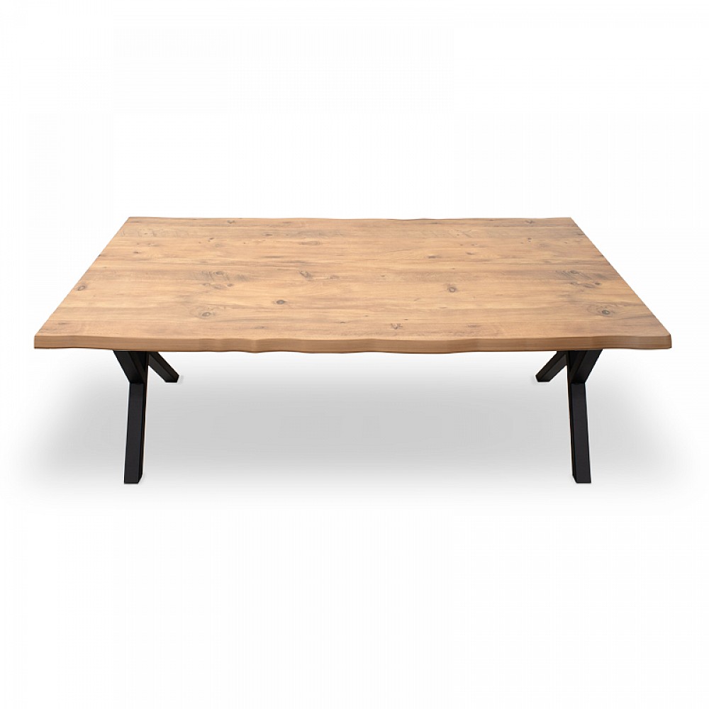 Τραπέζι Walter Megapap Mdf - μεταλλικό χρώμα ακακίας 160x80x75εκ. Τραπέζι Walter Megapap Mdf - μεταλλικό χρώμα ακακίας 160x80x75εκ.