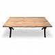 Τραπέζι Walter Megapap Mdf - μεταλλικό χρώμα ακακίας 160x80x75εκ. Τραπέζι Walter Megapap Mdf - μεταλλικό χρώμα ακακίας 160x80x75εκ.