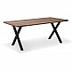Τραπέζι Jeremy Megapap Mdf - μεταλλικό χρώμα καρυδί 160x80x75εκ. Τραπέζι Jeremy Megapap Mdf - μεταλλικό χρώμα καρυδί 160x80x75εκ.