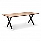 Τραπέζι Jeremy Megapap Mdf - μεταλλικό χρώμα ακακίας 200x100x75εκ. Τραπέζι Jeremy Megapap Mdf - μεταλλικό χρώμα ακακίας 200x100x75εκ.