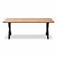 Τραπέζι Jeremy Megapap Mdf - μεταλλικό χρώμα ακακίας 200x100x75εκ. Τραπέζι Jeremy Megapap Mdf - μεταλλικό χρώμα ακακίας 200x100x75εκ.