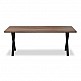 Τραπέζι Jeremy Megapap Mdf - μεταλλικό χρώμα καρυδί 200x100x75εκ. Τραπέζι Jeremy Megapap Mdf - μεταλλικό χρώμα καρυδί 200x100x75εκ.