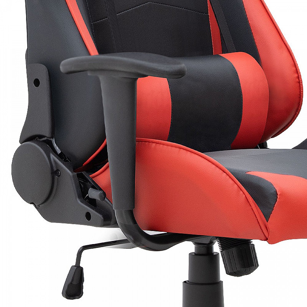 Καρέκλα γραφείου Gaming Alonso Megapap από τεχνόδερμα χρώμα κόκκινο - μαύρο 67x70x125/135 εκ. Καρέκλα γραφείου Gaming Alonso Megapap από τεχνόδερμα χρώμα κόκκινο - μαύρο 67x70x125/135 εκ.