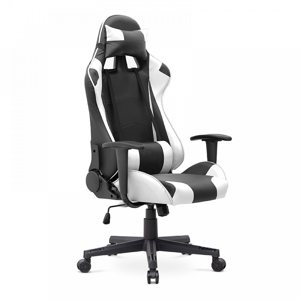 Καρέκλα γραφείου Gaming Alonso Megapap από τεχνόδερμα χρώμα λευκό - μαύρο 67x70x125/135 εκ. Καρέκλα γραφείου Gaming Alonso Megapap από τεχνόδερμα χρώμα λευκό - μαύρο 67x70x125/135 εκ.