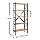 Βιβλιοθήκη Jocasta Megapap μεταλλική - μελαμίνης χρώμα pine oak 66x34x160εκ. Βιβλιοθήκη Jocasta Megapap μεταλλική - μελαμίνης χρώμα pine oak 66x34x160εκ.