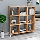 Βιβλιοθήκη μελαμίνης Saul Megapap χρώμα pine oak 88,2x20x88,2εκ. Βιβλιοθήκη μελαμίνης Saul Megapap χρώμα pine oak 88,2x20x88,2εκ.