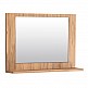 Καθρέφτης μπάνιου Devlin Megapap από μελαμίνη χρώμα pine oak 60x10x45εκ. Καθρέφτης μπάνιου Devlin Megapap από μελαμίνη χρώμα pine oak 60x10x45εκ.