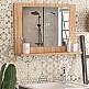 Καθρέφτης μπάνιου Devlin Megapap από μελαμίνη χρώμα pine oak 60x10x45εκ. Καθρέφτης μπάνιου Devlin Megapap από μελαμίνη χρώμα pine oak 60x10x45εκ.
