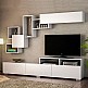 Σύνθεση τηλεόρασης Stamatia Megapap χρώμα λευκό 210x36,8x46,8εκ. Σύνθεση τηλεόρασης Stamatia Megapap χρώμα λευκό 210x36,8x46,8εκ.