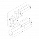 Σύνθεση τηλεόρασης Stamatia Megapap χρώμα λευκό 210x36,8x46,8εκ. Σύνθεση τηλεόρασης Stamatia Megapap χρώμα λευκό 210x36,8x46,8εκ.
