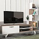 Έπιπλο τηλεόρασης Ceren Megapap χρώμα λευκό - cordoba 149,5x31x131,6εκ. Έπιπλο τηλεόρασης Ceren Megapap χρώμα λευκό - cordoba 149,5x31x131,6εκ.
