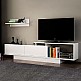 Έπιπλο τηλεόρασης Novara Megapap χρώμα λευκό 180x29,6x45εκ. Έπιπλο τηλεόρασης Novara Megapap χρώμα λευκό 180x29,6x45εκ.