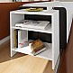 Τραπεζάκι βοηθητικό Silvanus Megapap χρώμα λευκό 51x17,5x49εκ. Τραπεζάκι βοηθητικό Silvanus Megapap χρώμα λευκό 51x17,5x49εκ.