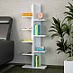 Βιβλιοθήκη Tree Megapap χρώμα λευκό 45x21,4x113εκ. Βιβλιοθήκη Tree Megapap χρώμα λευκό 45x21,4x113εκ.