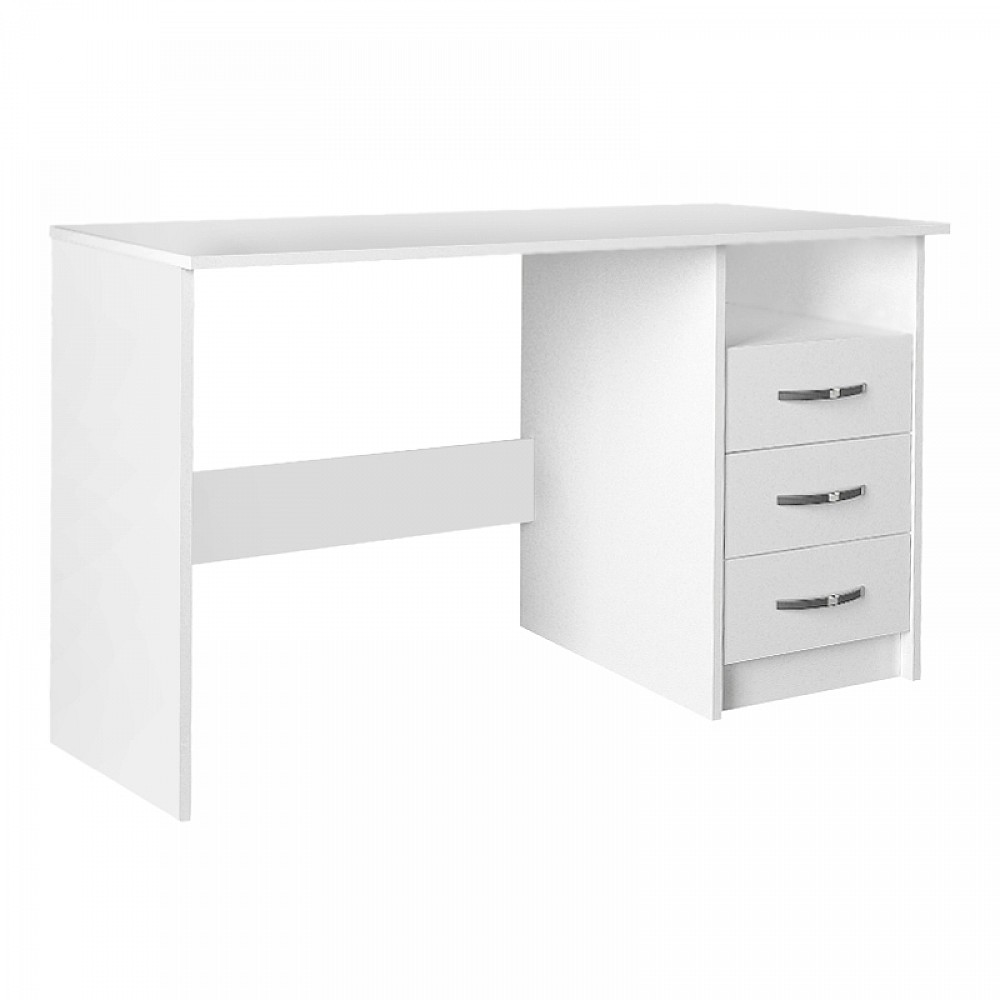 Γραφείο εργασίας Eldoris Megapap χρώμα λευκό 120x60x75εκ. Γραφείο εργασίας Eldoris Megapap χρώμα λευκό 120x60x75εκ.